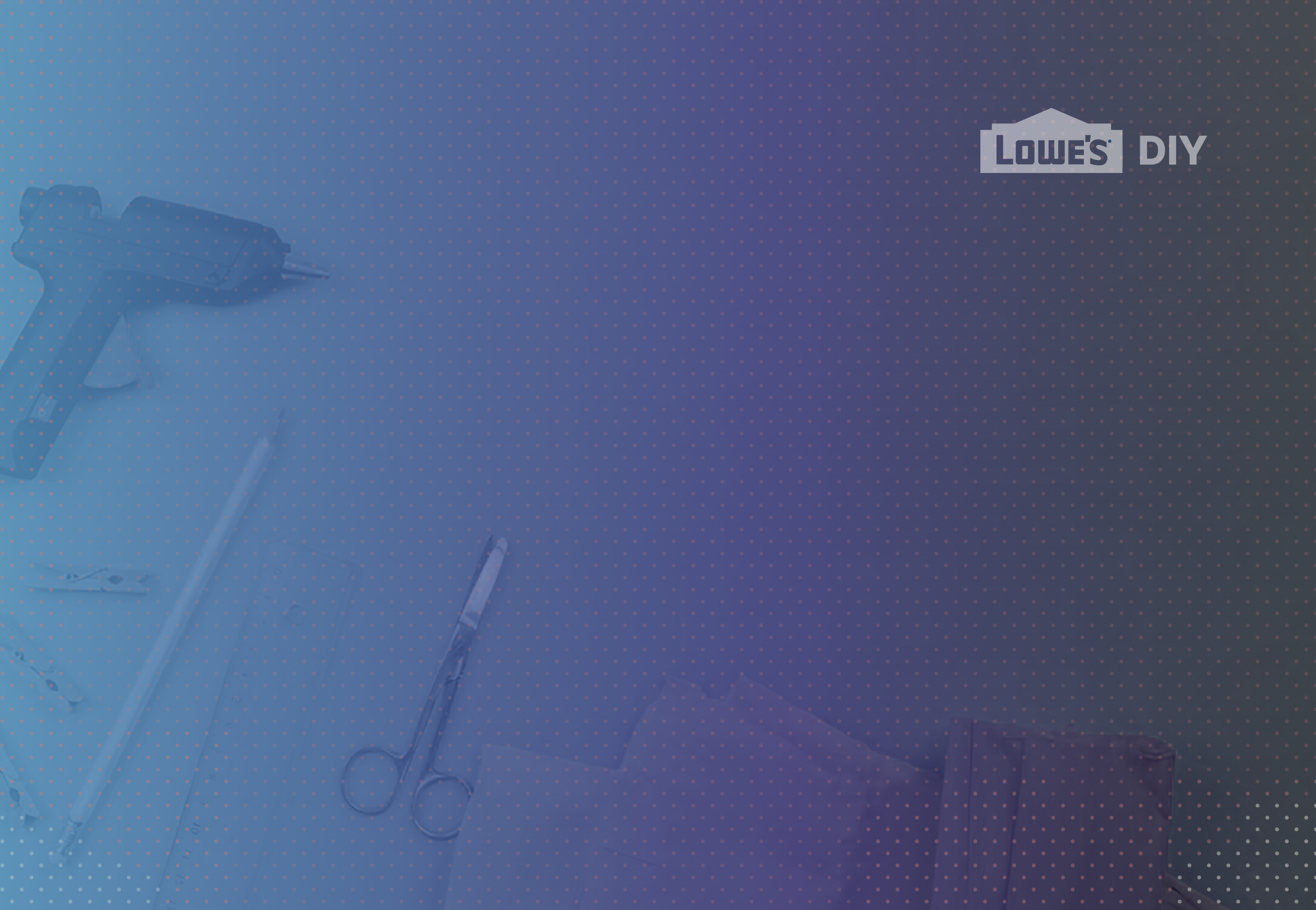 Lowe's DIY.com Redesign